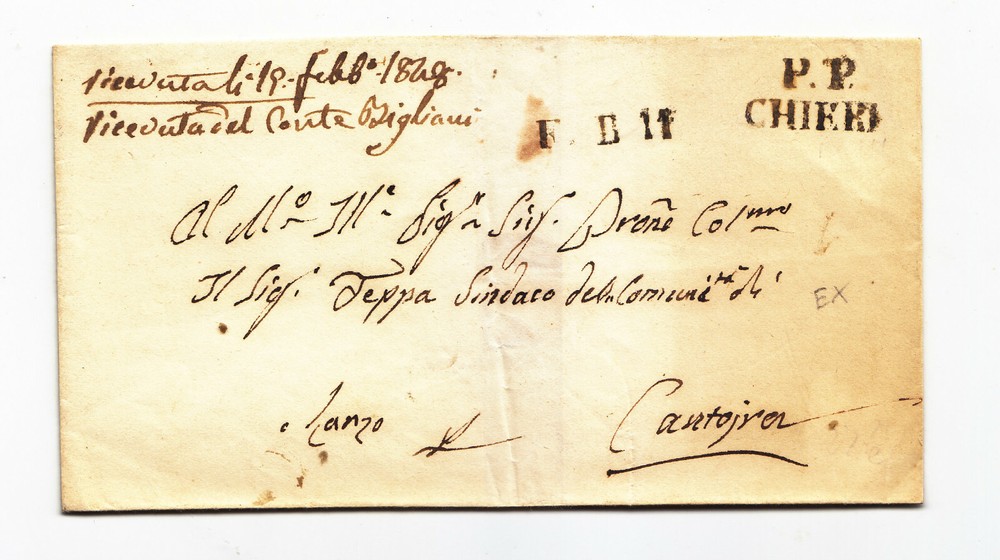 FF180-PIEMONTE-PREF. CHIERI X CANTOIRA