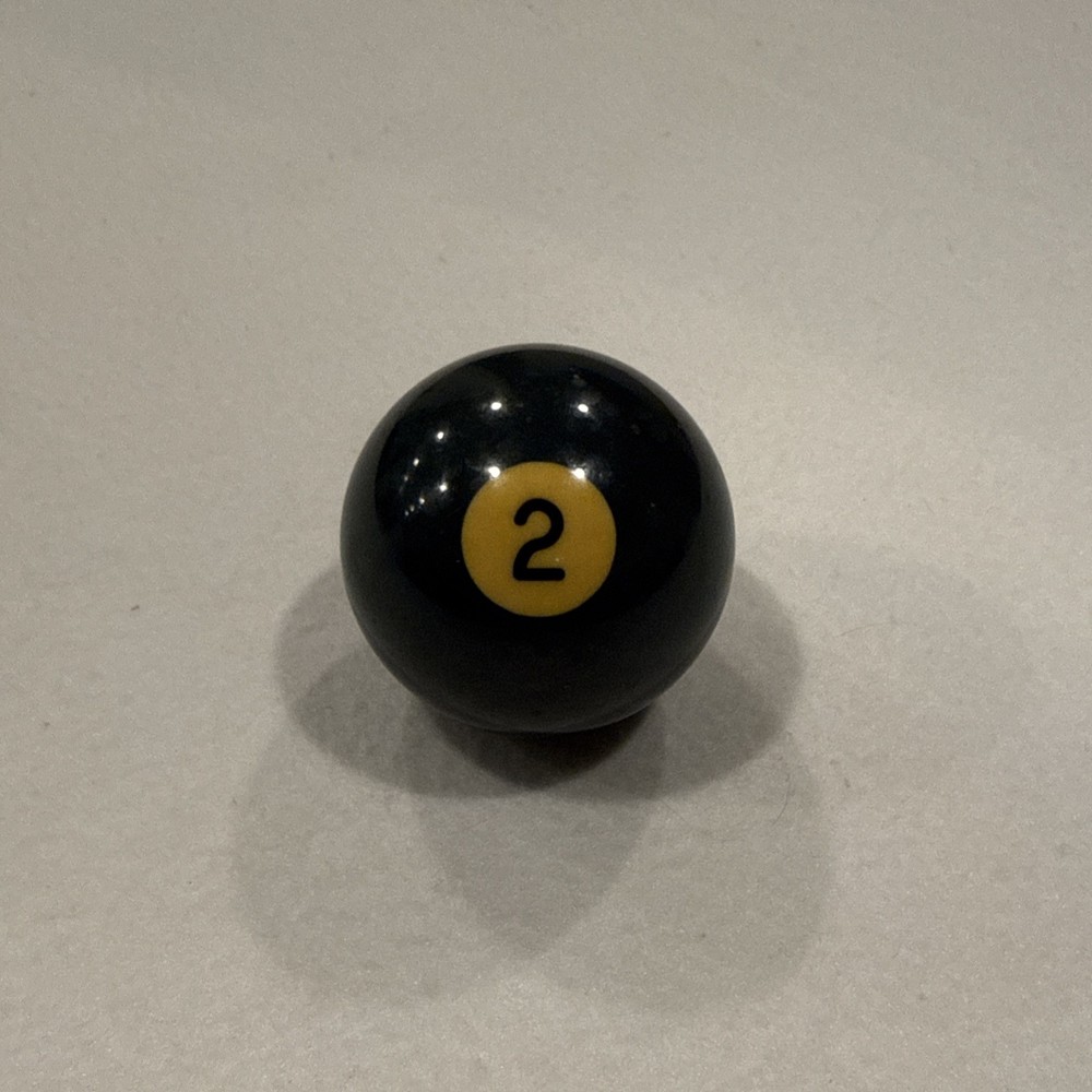 Solid Blue #2 Replacement Japer Billiard Pool Ball Regulation Size Dark Blue