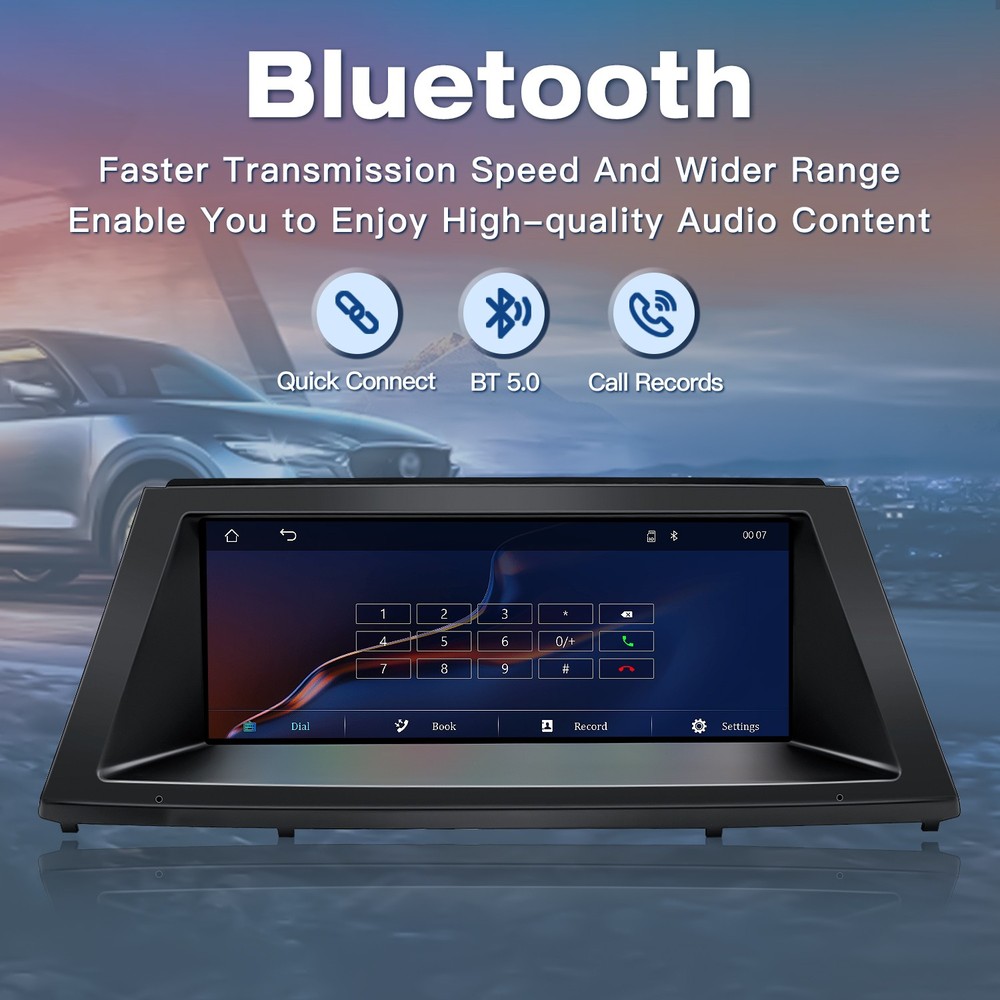 8.8" CarPlay Multimedia Touch Screen Head Unit Upgrade for BMW E70 2010-2013 CIC