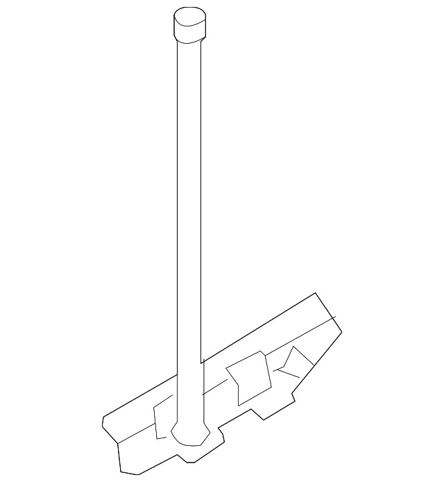 Genuine Volvo Battery Hold Down 30659643