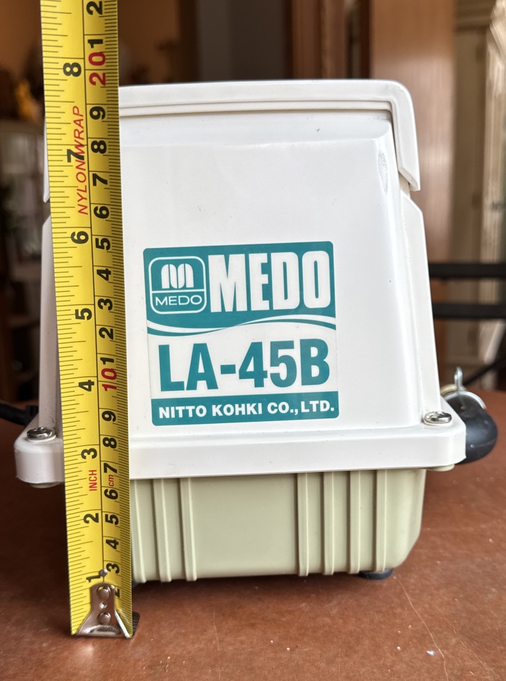 Medo Blower Linear Piston Air Pump LA-45B by Nitto Kohki Co.