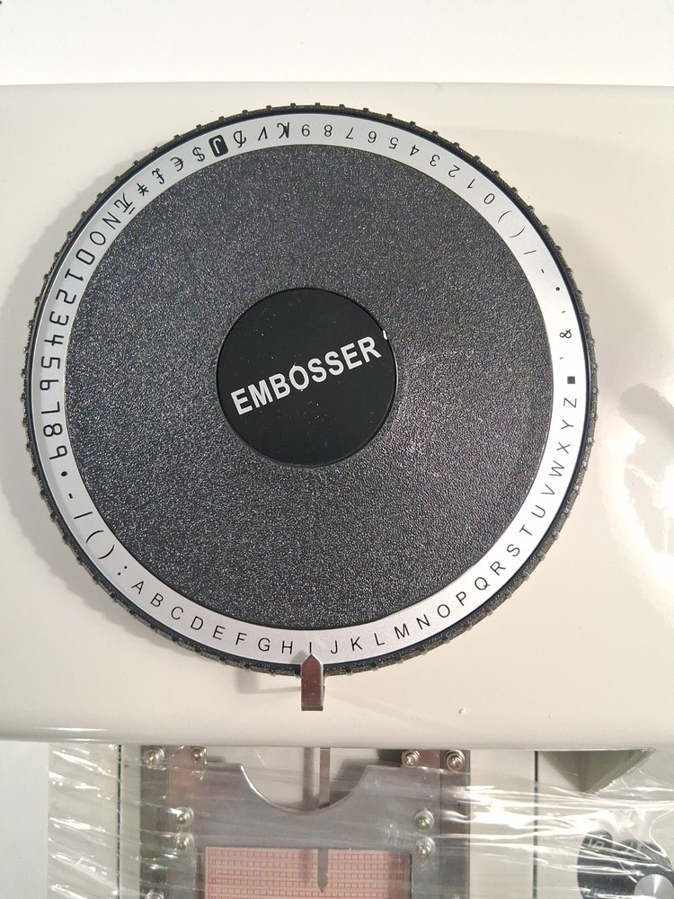 DMS-72A PVC CODE PRINTER EMBOSSER 72 Character (B02096755)