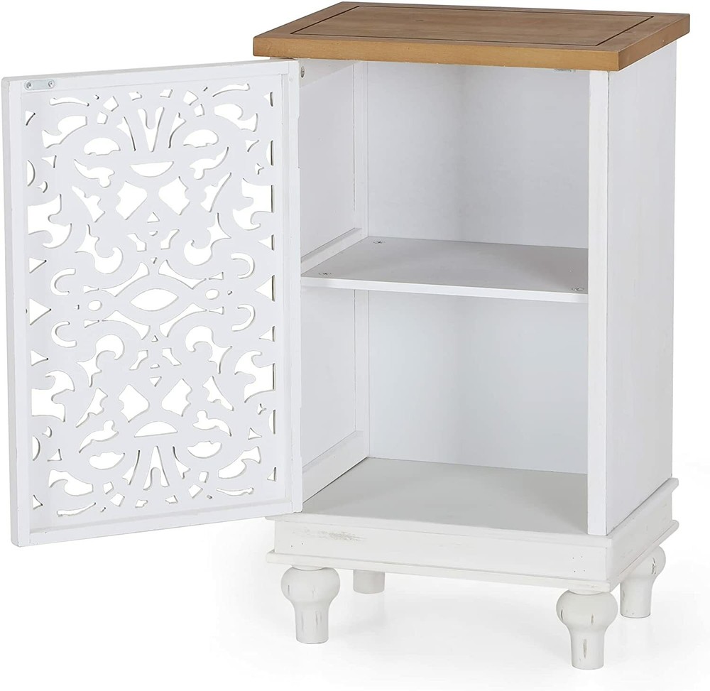 Accent Cabinet Console Table Decorative Sideboard Buffet Storage Cabinets White