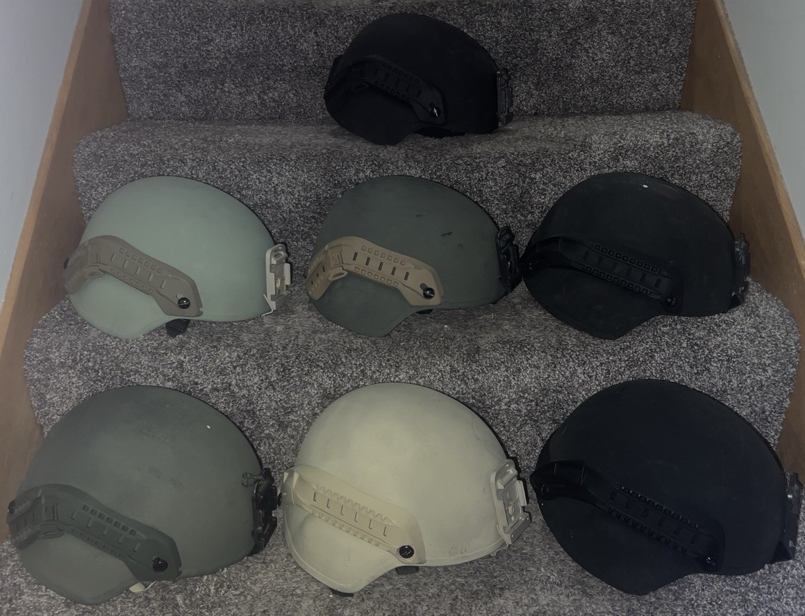 Upgraded Protech Delta 4 FC | L / XL | US Made | Aramid Helmet | ACH | MICH |