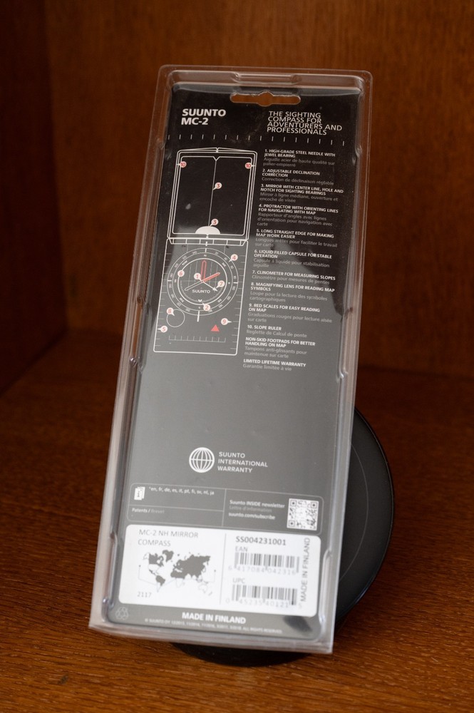 Suunto MC-2 Sighting Mirror Compass
