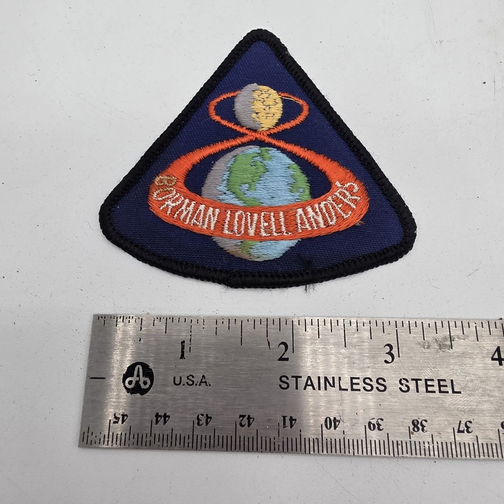 Vintage Obsolete NASA Space Program Patch Norman Lovell Anders