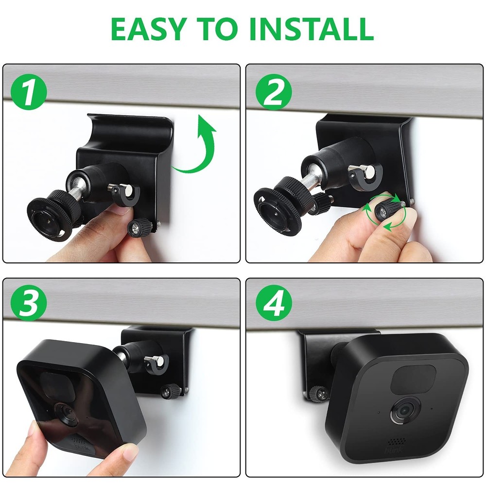 2Pack Vinyl Siding Mount for Blink Outdoor 4 (4th Gen)/(3rd Gen), Blink XT / ...