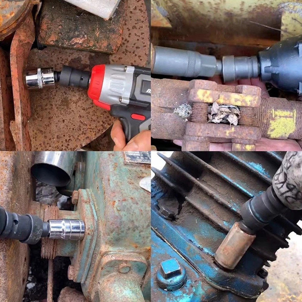 Precision machined Swivel Socket Adapter for Auto Repairs Enhanced Durability