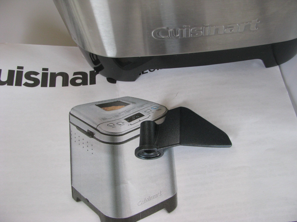 Cuisinart Automatic Bread Maker, Stainless Steel CBK-110C with Printed manual