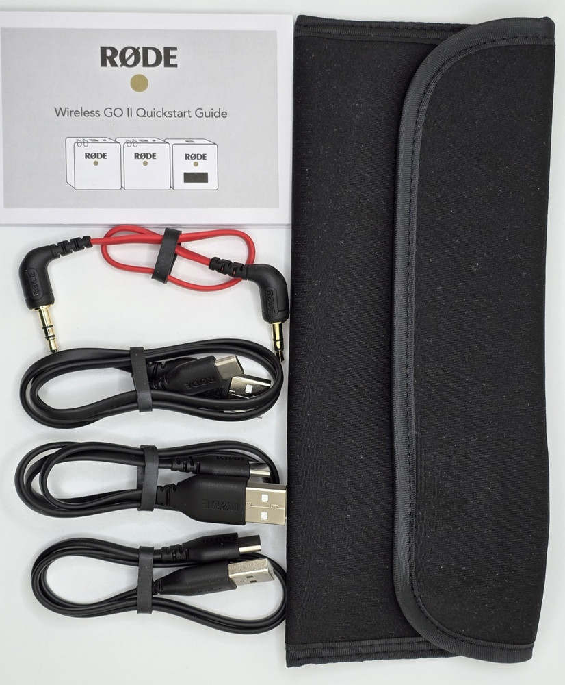 Rode Wireless GO II Dual Channel Compact Digital Wireless Microphone System