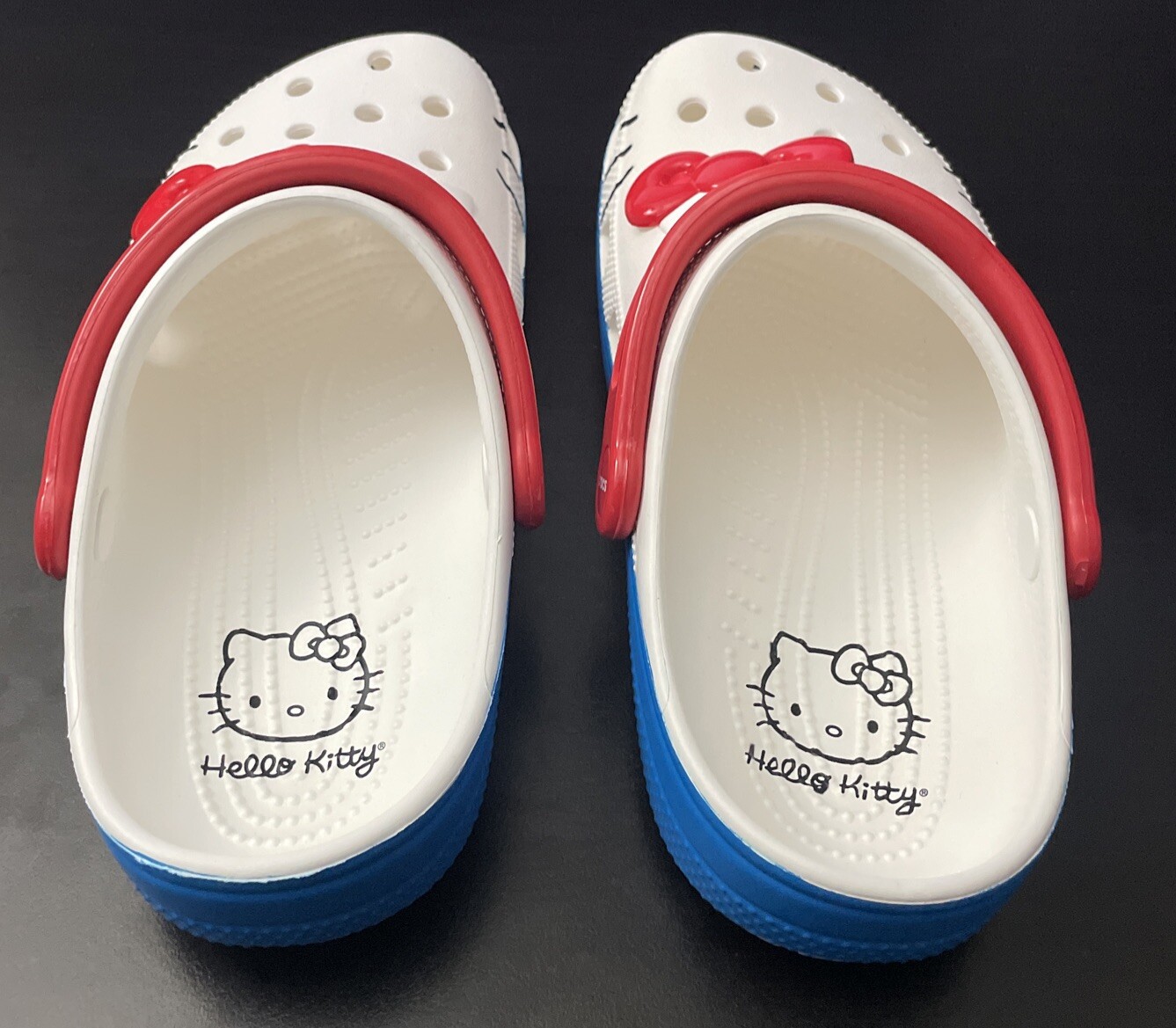 Crocs Unisex Adult Classic Hello Kitty White, Women Sizes 9, 10, 11, 12, Men 13