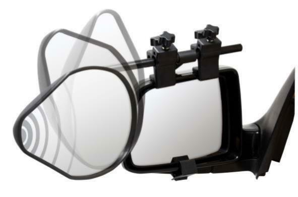 Maypole Twin Pro View Towing Mirrors (Flat)