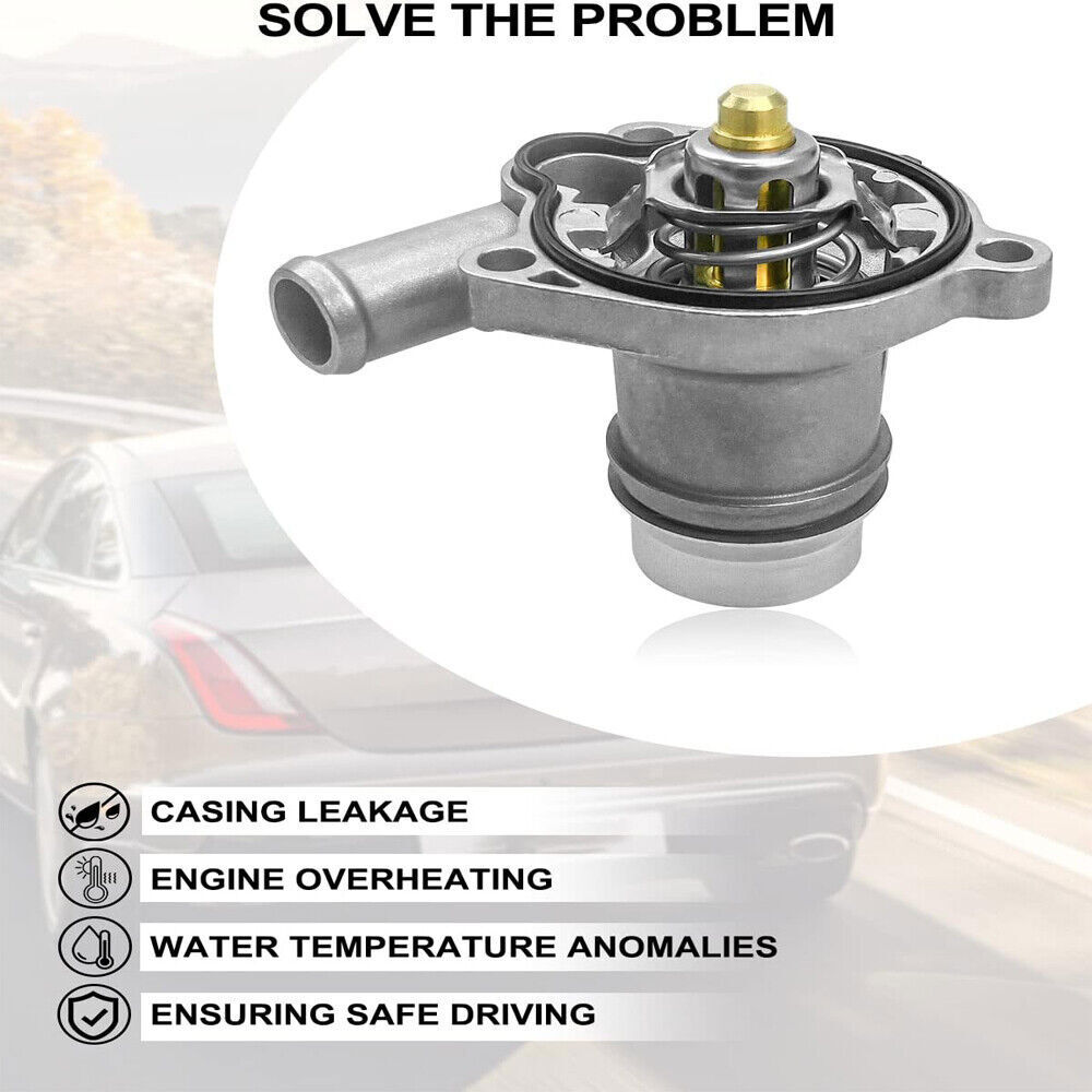 Upgrade Thermostat Housing Assembly for Buick Encore Chevy Cruze Sonic Trax 1.4L