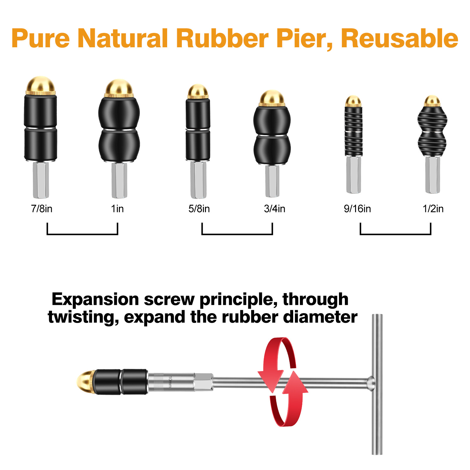 PPR Tube Water Stop Needle Set Universal Hot Melt Water Stoping Pin for Plugging