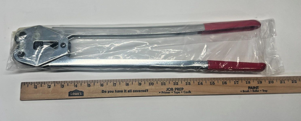 1/2" Poly Plastic Strapping Sealer 20” Plastic Strap Sealer