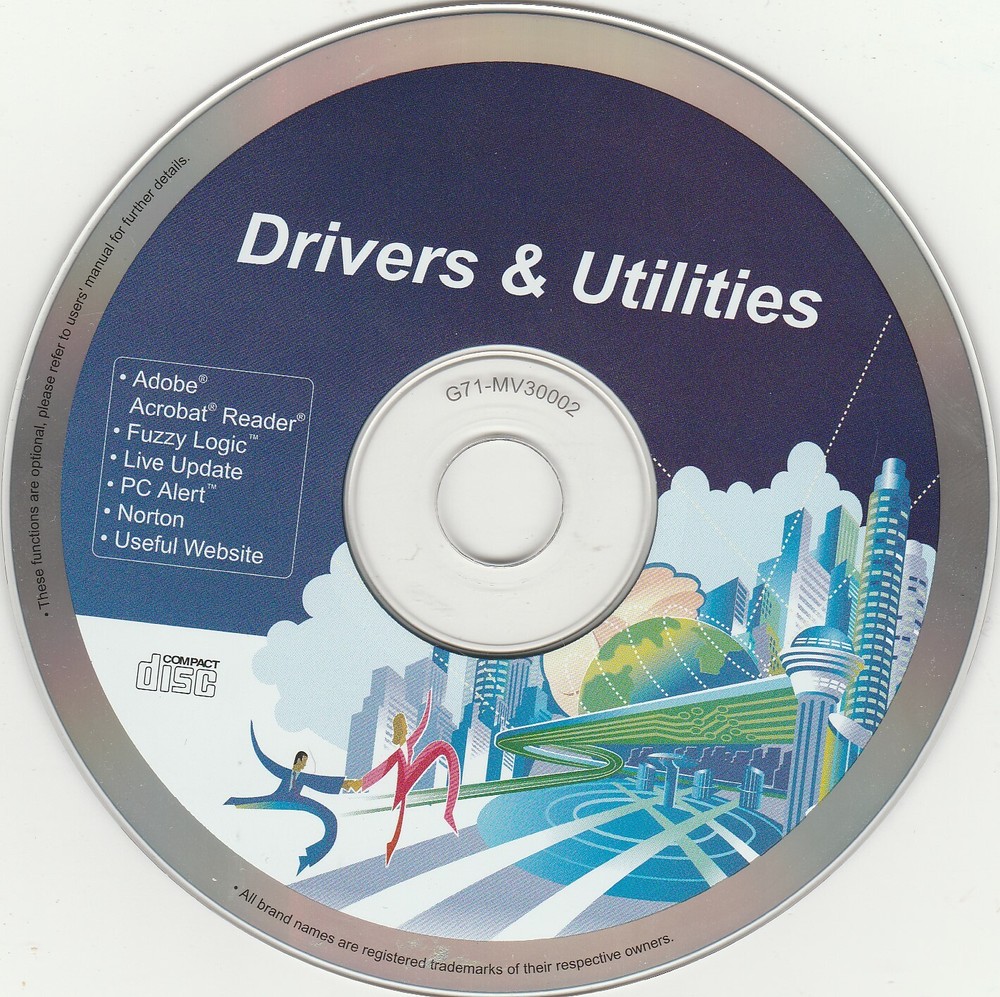 Drivers & Utilities ~ CD-ROM