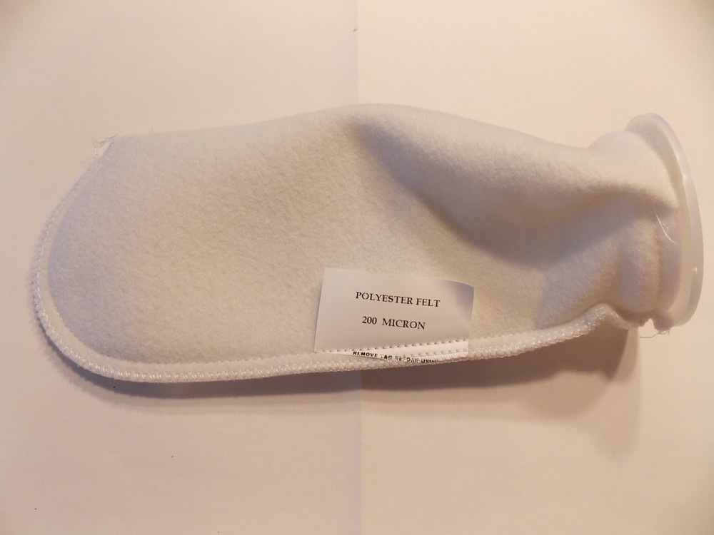 4"  200 micron filter sock AMERICAN MADE quality