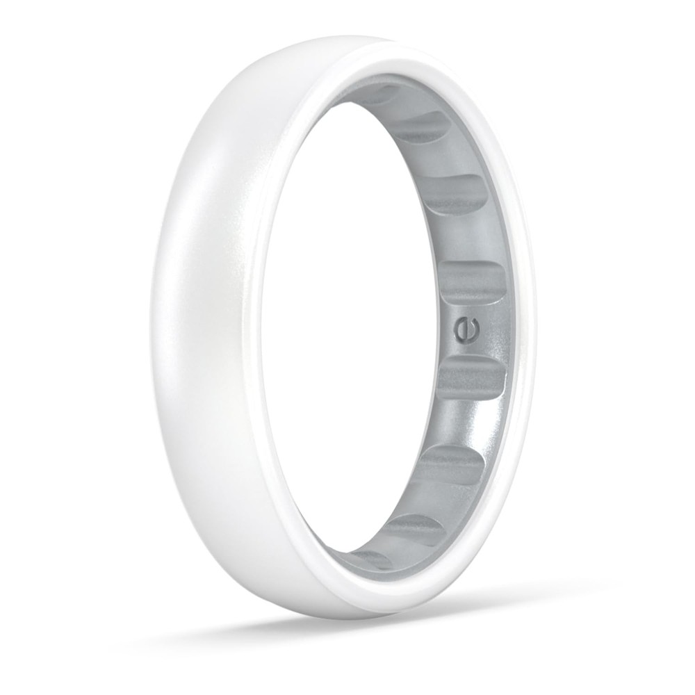 Elements Luxe Classic Thin Silicone Ring  Comfortable and Flexible Design  4....