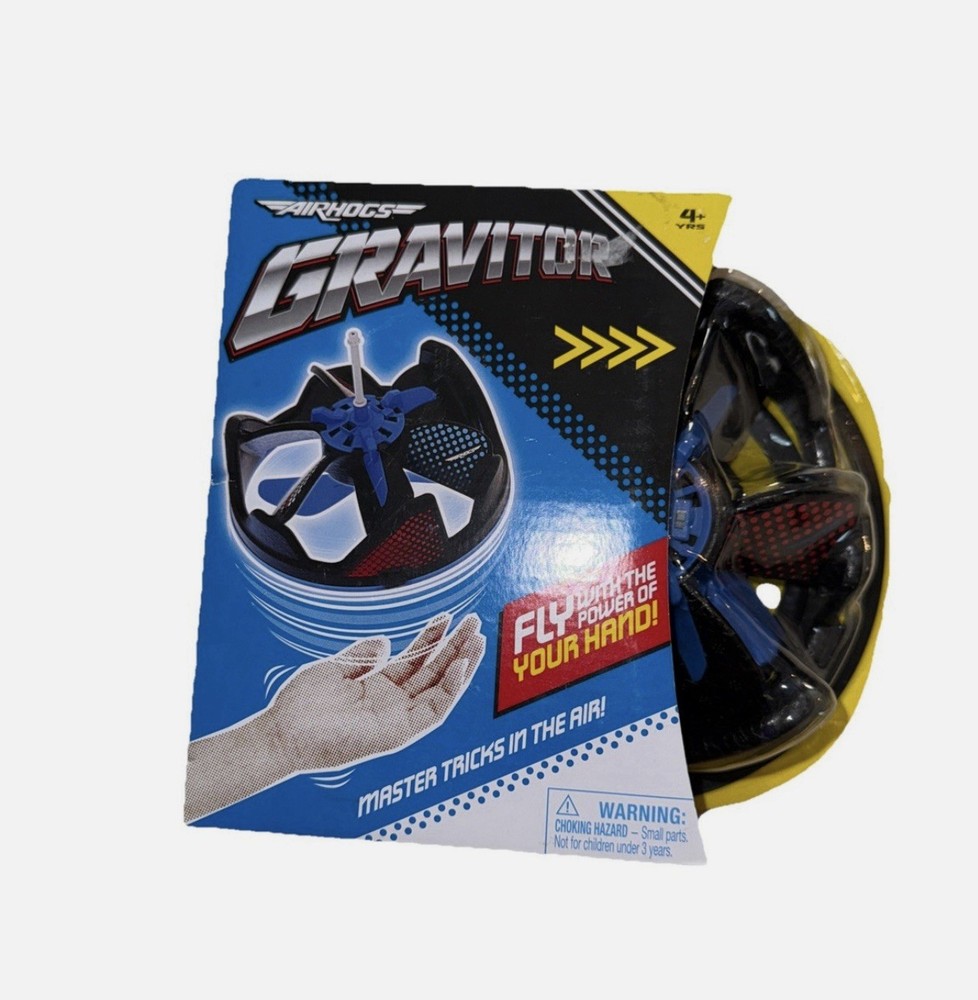 New! Spin Master Airhogs Gravitor Wave-Control Technology Toy Trick Stick