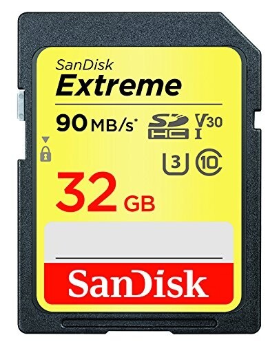 32GB Sandisk Extreme SD Memory cards for Camera/Trail Camera/Computers (5 Pack)