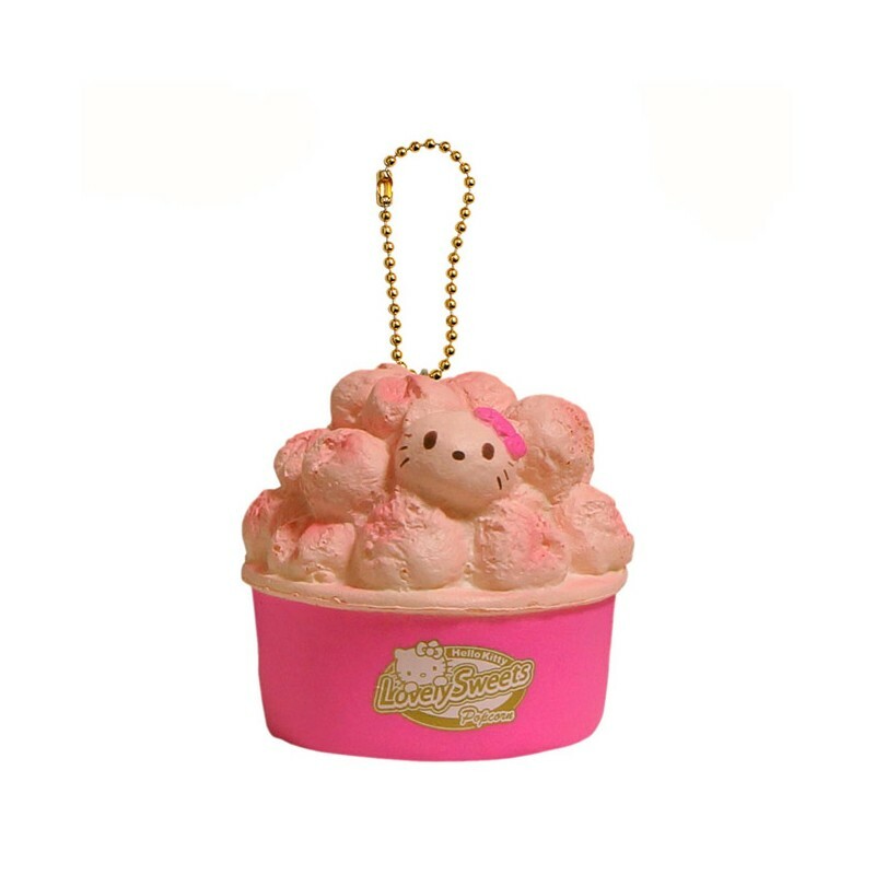 RARE* HELLO KITTY Strawberry Pop squishy with tag