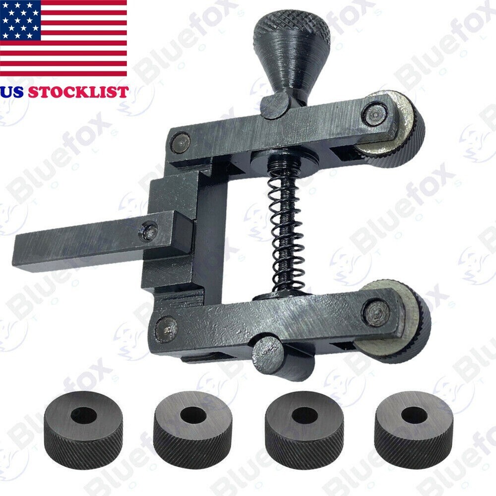 Knurling Tool Holder Linear Knurl Tool Lathe Adjustable Shank With Extra Knurls