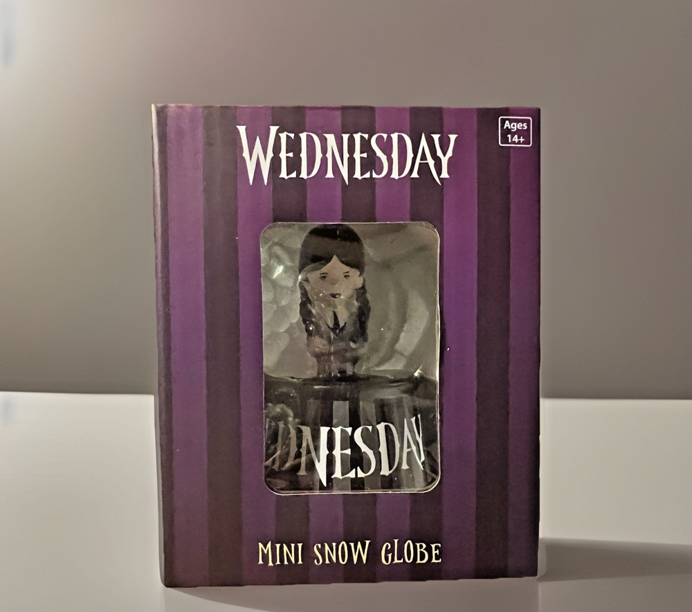 Wednesday Adams Mini Snow Globe 5"
