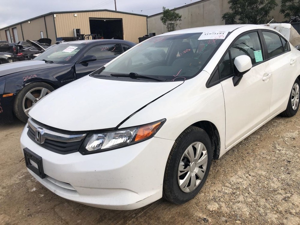 Sun Visor Left Driver Without Illumination Fits 12-15 CIVIC 952780
