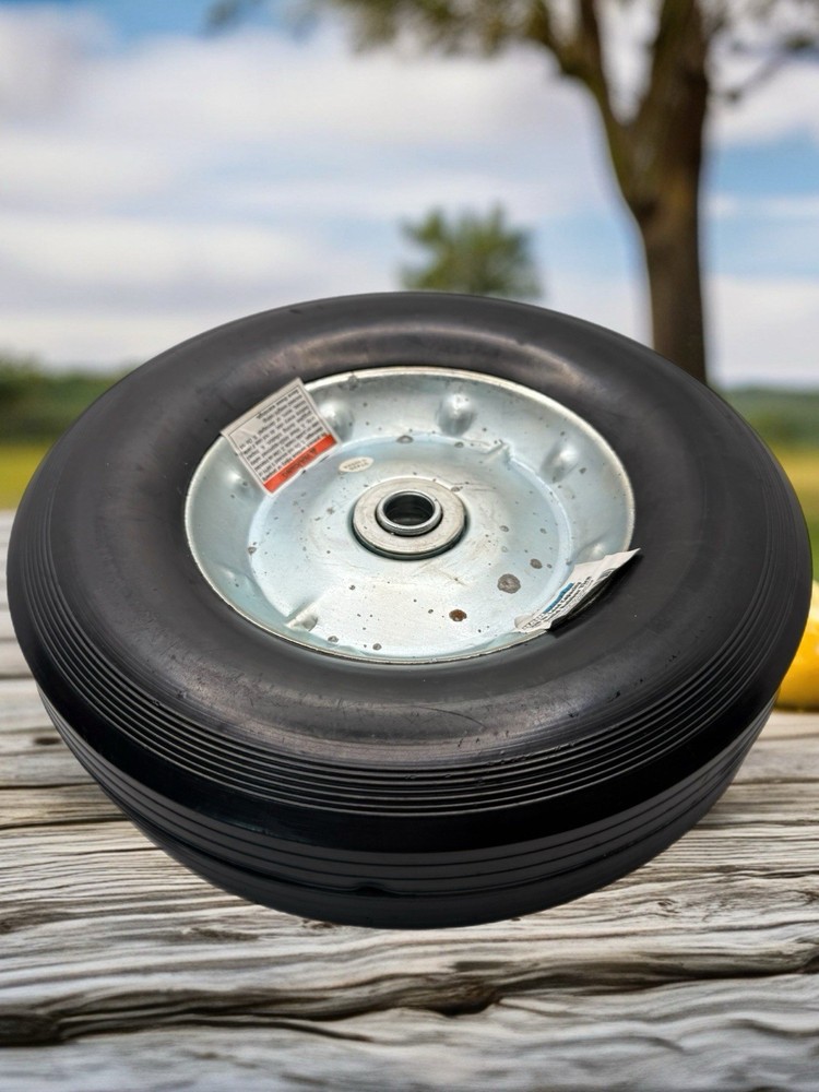 10” Solid Rubber Tire 220lb Load Capacity Item #35459 Haul Master