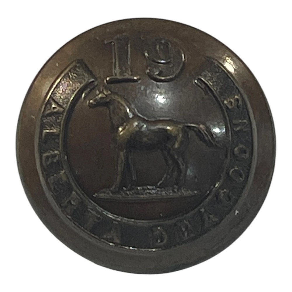 19th Alberta Dragoons Uniform Button