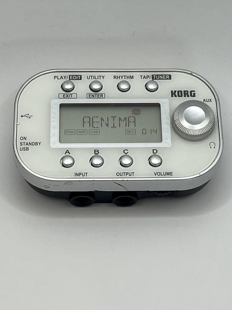 KORG PANDORA mini PX mini Multi Guitar Effect Processor Silver