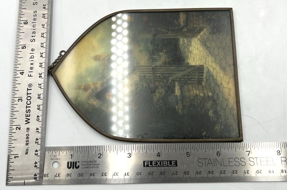 3 Different Thomas Kinkade Glass Suncatcher