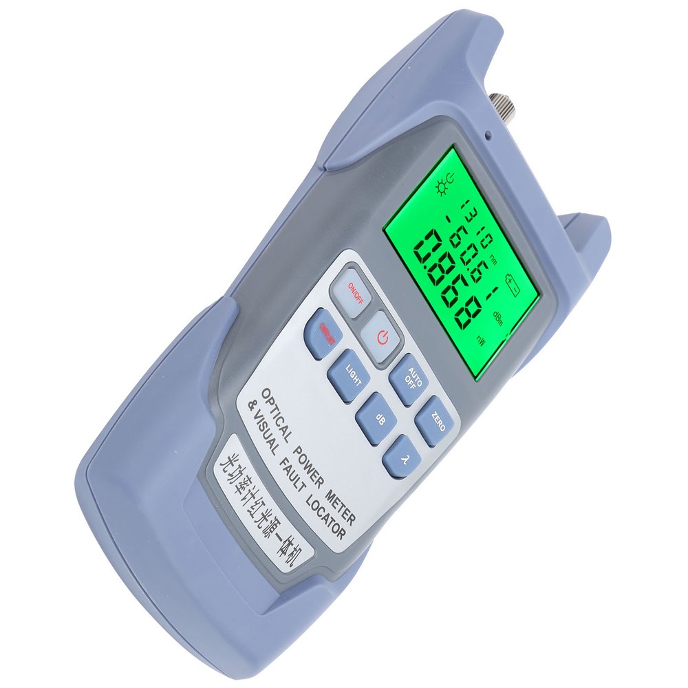 Optical Fiber Tester Red Light Optical Power Meter HighAccuracy For Optical