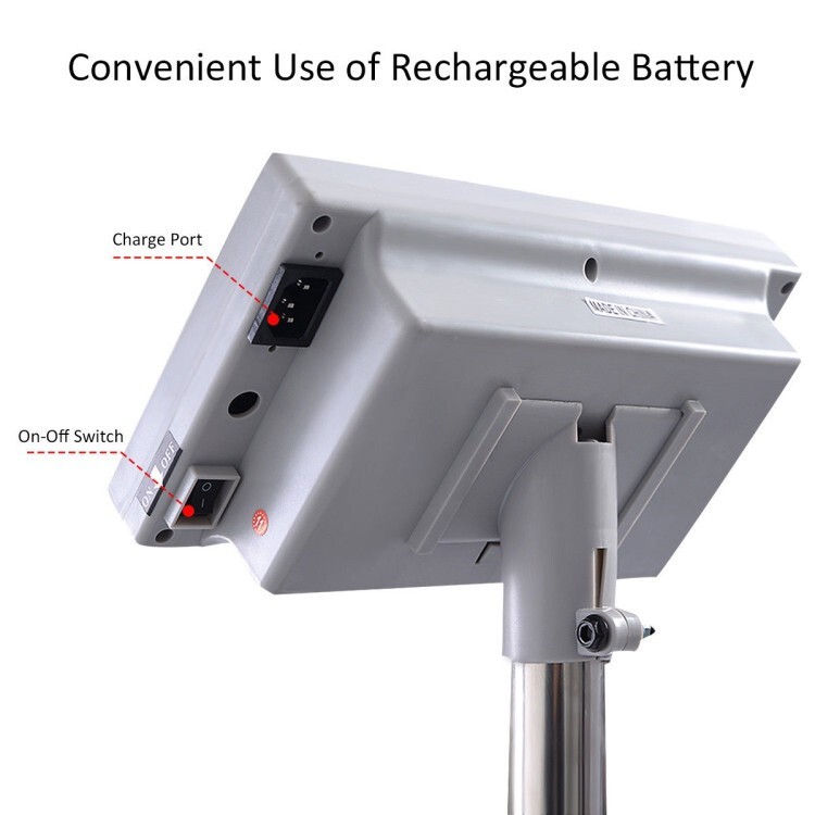 660lbs Portable Weight Computing Digital Electronic Platform Scale Digital Floor