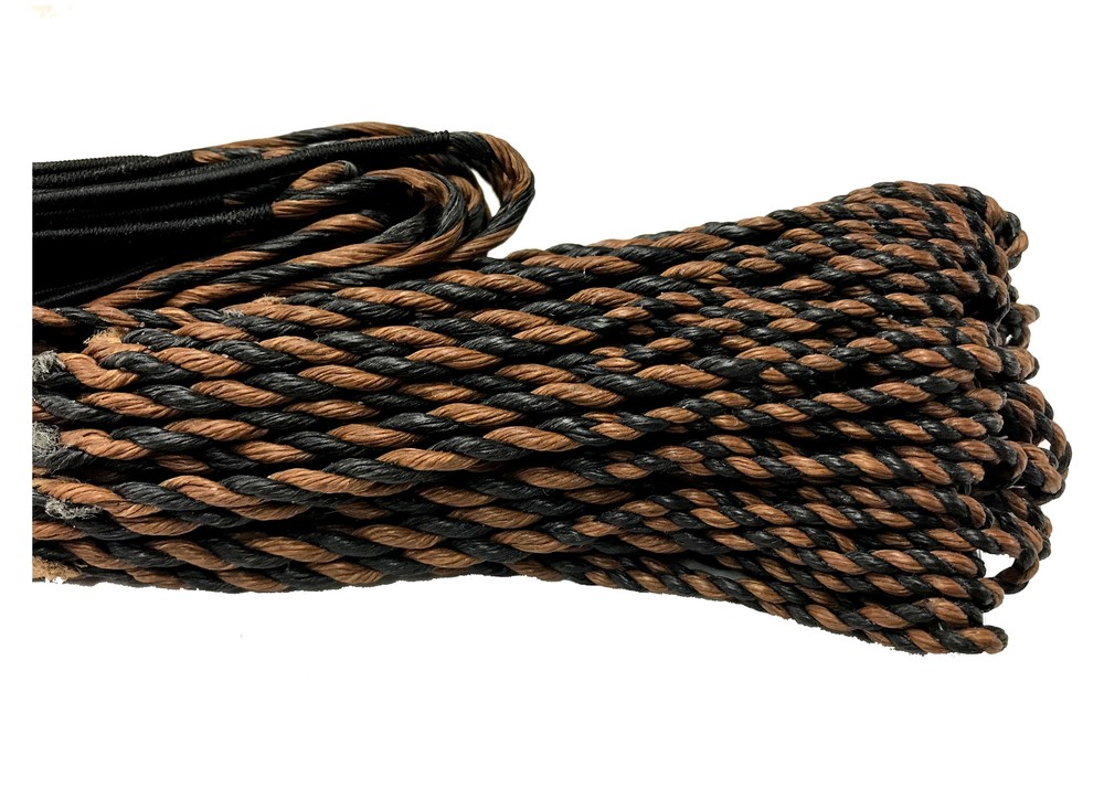 Flemish Recurve Bowstring - D97 - Black & Tan
