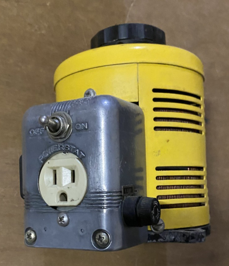 Superior Powerstat Variable Transformer  116/120V/ 7.5AMP  M043