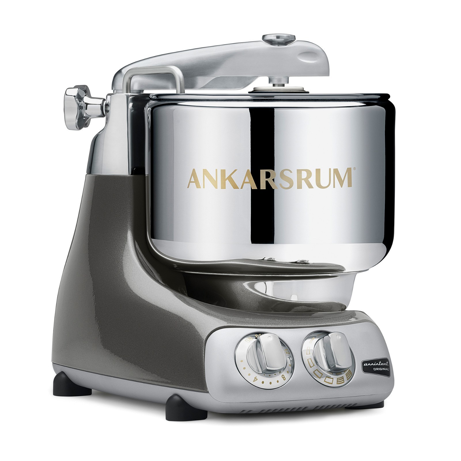 NEW Ankarsrum Assistent Original Mixer, Black Chrome