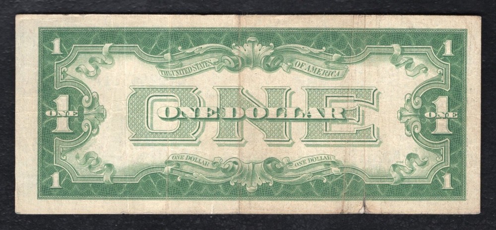 FR. 1606* 1934 $1 ONE DOLLAR *STAR* “FUNNYBACK” SILVER CERTIFICATE NOTE VF