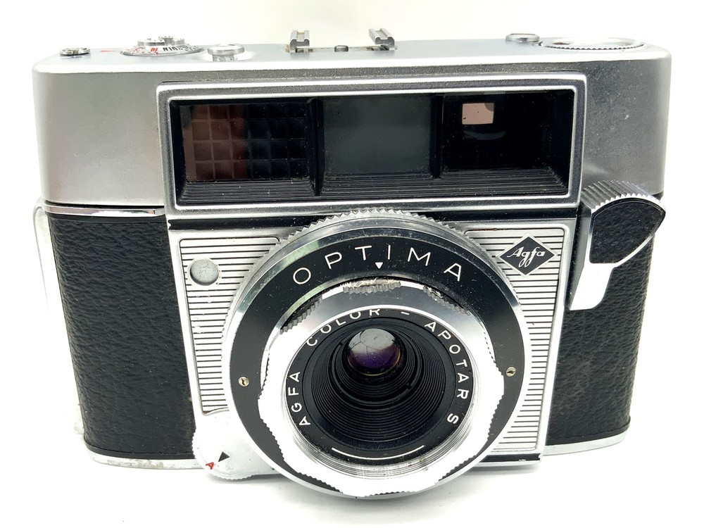 Agfa Optima Compact Camera With Color-Apotar S Compur Analog Camera