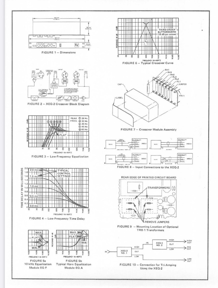 EV / Electro Voice—XEQ-2 / Vintage Active Crossover