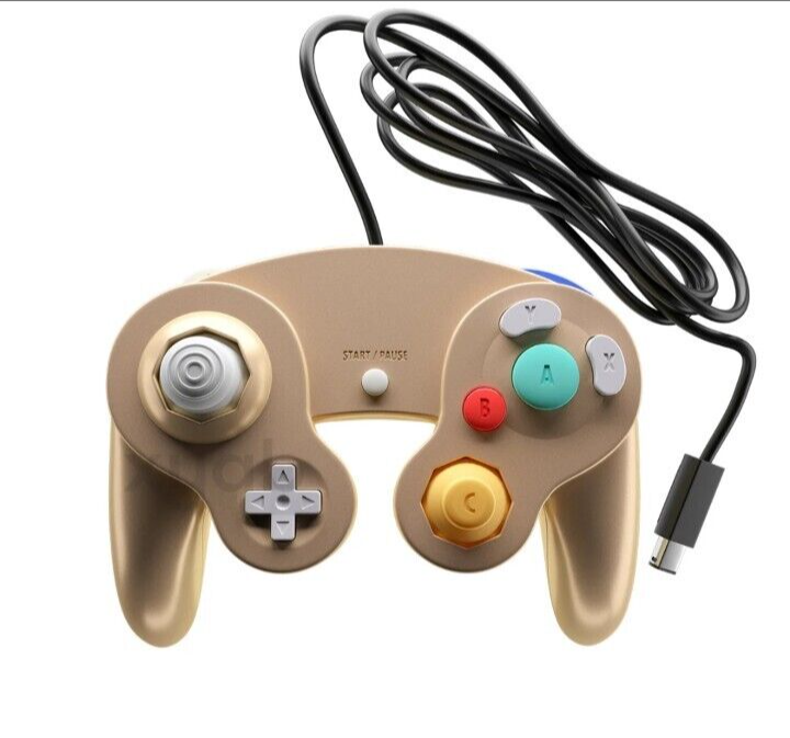 Wired Controller - For Nintendo GameCube Various Colors High Quality