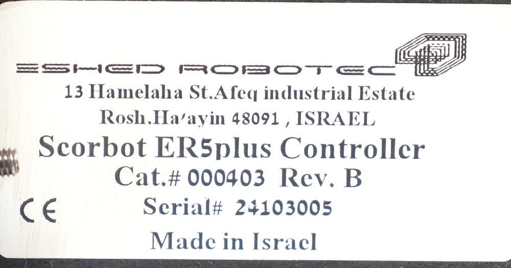 Eshed Robotec SCORBOT-ER5PLUS Controller