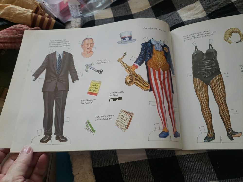 Bill & Al's Excellent Adventure A Paper Doll Book, 1994