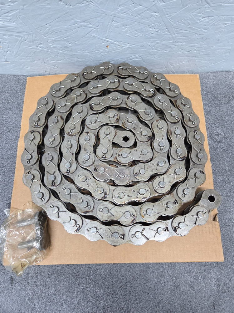 Renold 120 Cotter Roller Chain 10ft, 1.5" Pitch, Connecting Link