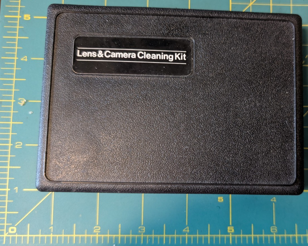 Professional Camera Cleaning Kit & Hard Case for Sensitive Electronics Vintage