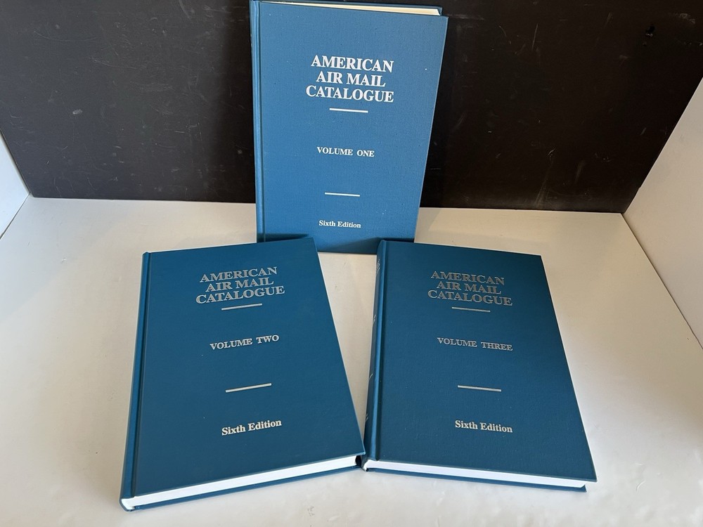 American Air Mail Catalogue 6th Edition Volumes 1-3 😄
