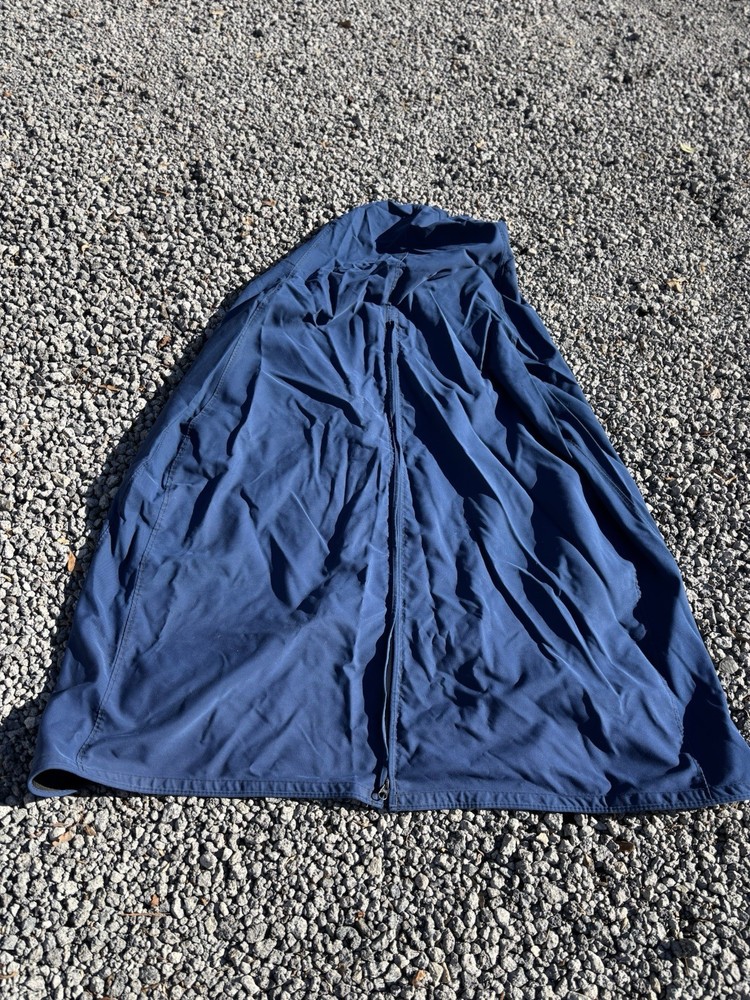 Helm Station Cover Dark Blue Canvas Work