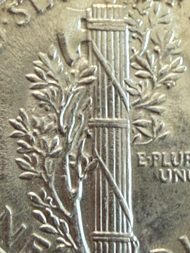 1945 D Mercury Dime BU Full Bands