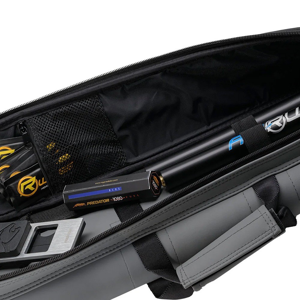 Roadline 2x4 Hard Cue Case Gray/Black