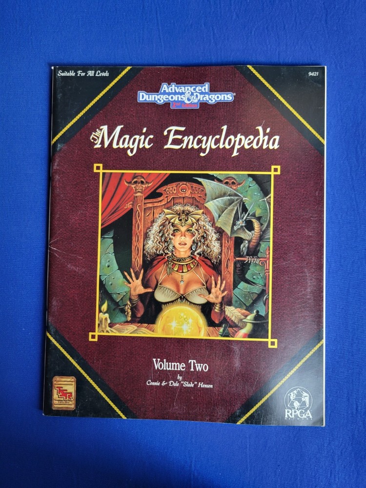 The Magic Encyclopedia Volume Two - AD&D 9421